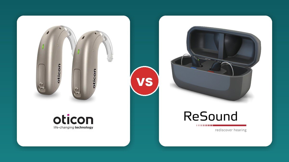 Oticon vs ReSound: Which Hearing Aid Brand Is Right for You?